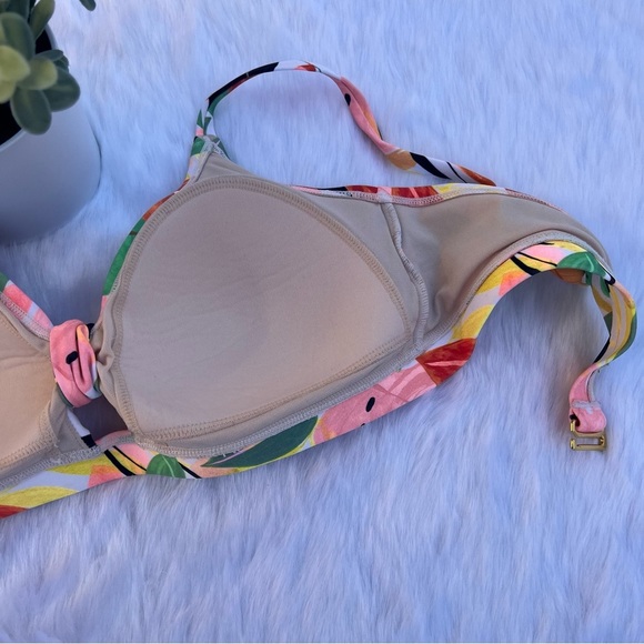 NWT Kona Sol Women’s V-Neck Knot Bikini Top - Picture 17 of 17